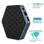 Android 7.1 TV Box Amlogic S912 Octa Core 3GB / 32GB UHD 4K VP10 H.265 WiFi USB2.0 Smart Streaming Media Player