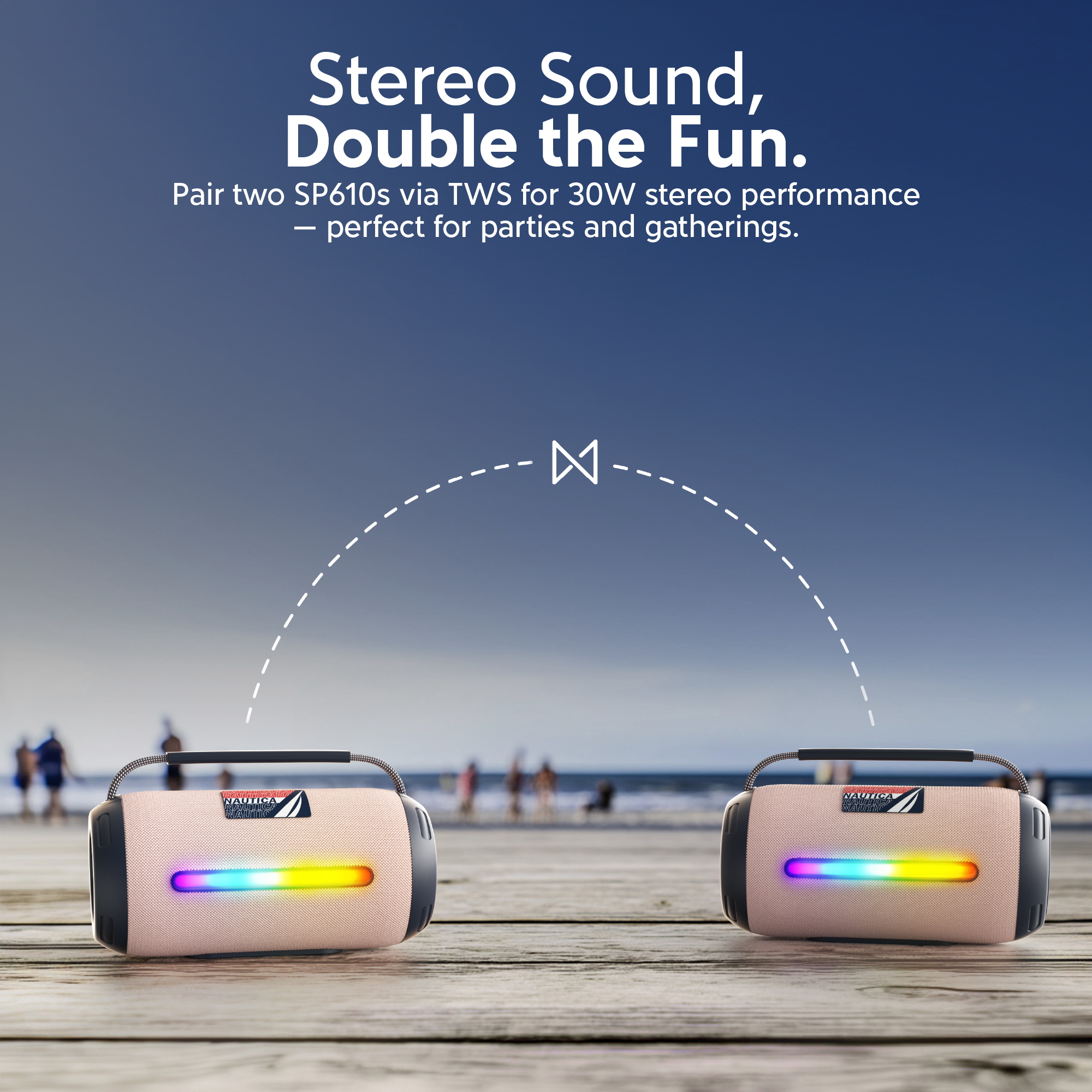 Nautica SP610 Portable Bluetooth Speaker