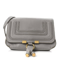 Calfskin Marcie Convertible Belt Bag Cashmere Grey