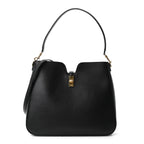 Smooth Calfskin Medium Camille 16 Soft Bag Black