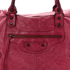 Agneau Classic Hardware Work Pourpre