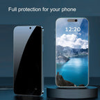 SAHARA - ZeroDamage Ultra-Strong+ Tempered Privacy Glass Screen Protector (2-Pack) - iPhone 15