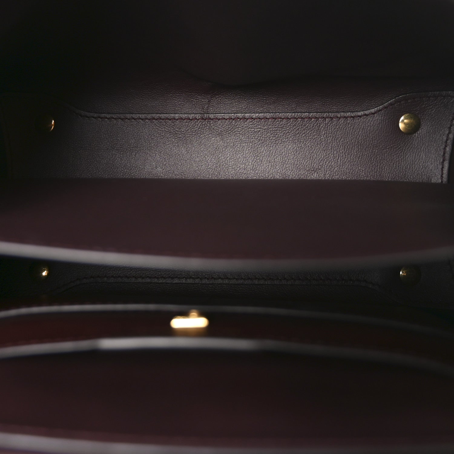 Calfskin Canvas Margot Top Handle Satchel Burgundy