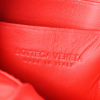 Nappa Intrecciato Phone Case Crossbody Bag Redstone