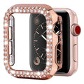 Entronix Case Compatible with iWatch Series 6/5/4/SE, 44mm - Diamond Cover w/ Built-In Screen Protector