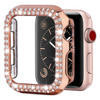 Entronix Case Compatible with iWatch Series 6/5/4/SE, 44mm - Diamond Cover w/ Built-In Screen Protector