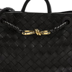 Nappa Intrecciato Small Andiamo Shoulder Bag Fondant