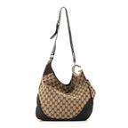 Monogram Medium Charlotte Hobo Brown