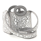 Crystal Mini Le Troisieme Shopping Bag Grey