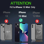 Entronix Case Compatible with iPhone 13 Mini - Triple-Layer Heavy Duty Protection
