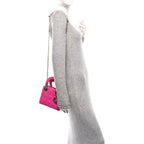 Patent Cannage Mini Lady Dior Pink