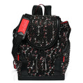 Canvas Splash Print Spiked Explorafunk Backpack Multicolor