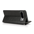 SAHARA - Indy Series Genuine Leather Folio Wallet Case - Google Pixel 8 Pro