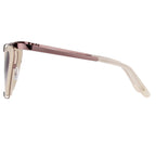 Erdem Ladies Sunglasses Cat Eye Beige and Grey