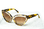 Erdem Ladies Sunglasses Cat Eye Tortoiseshell and Brown