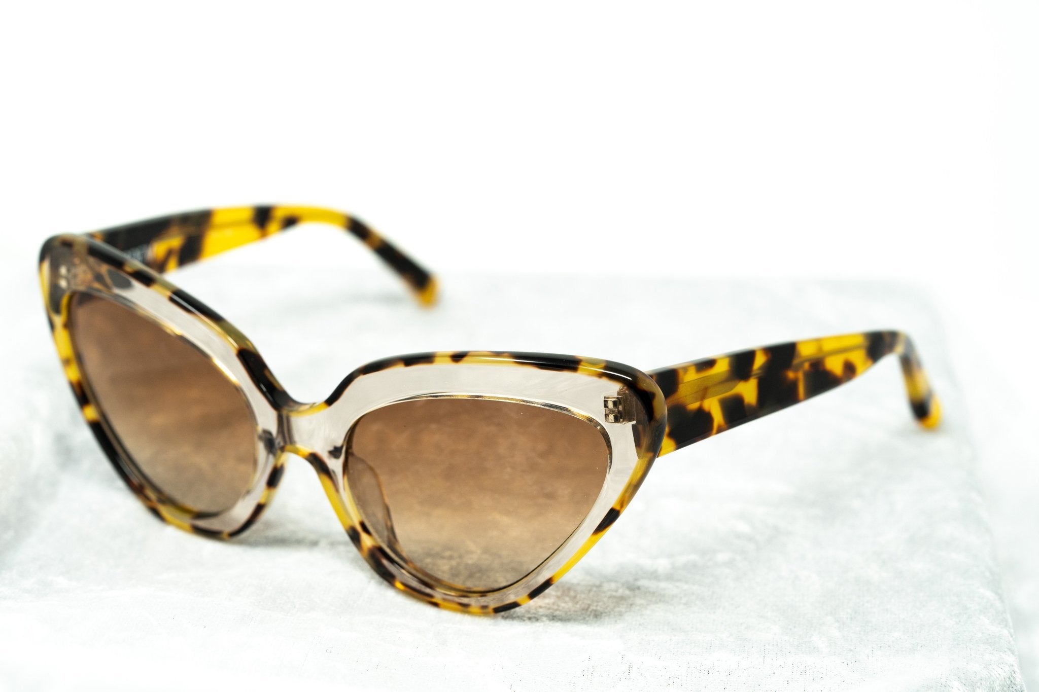Erdem Ladies Sunglasses Cat Eye Tortoiseshell and Brown