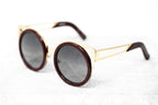 Erdem Ladies Sunglasses Cat Eye Maroon and Grey