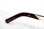 Erdem Ladies Sunglasses Cat Eye Maroon and Grey