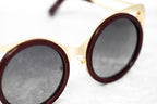 Erdem Ladies Sunglasses Cat Eye Maroon and Grey