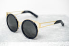Erdem Ladies Sunglasses Cat Eye Navy and Grey