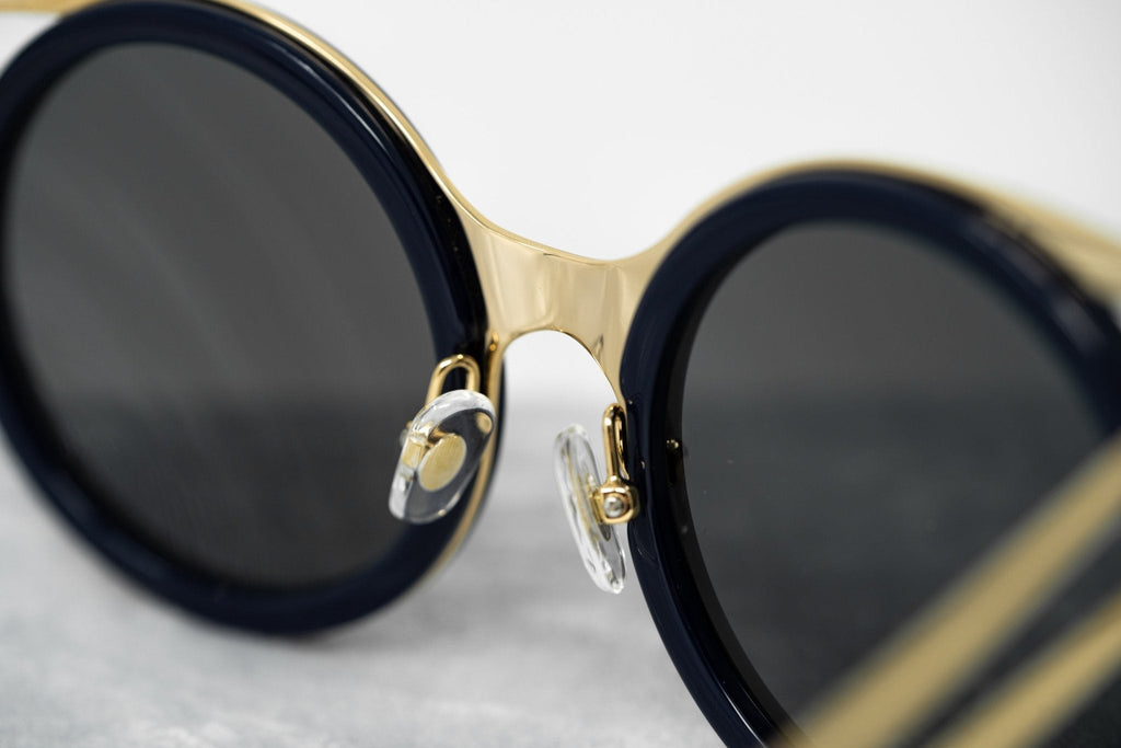 Erdem Ladies Sunglasses Cat Eye Navy and Grey