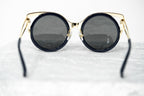 Erdem Ladies Sunglasses Cat Eye Navy and Grey