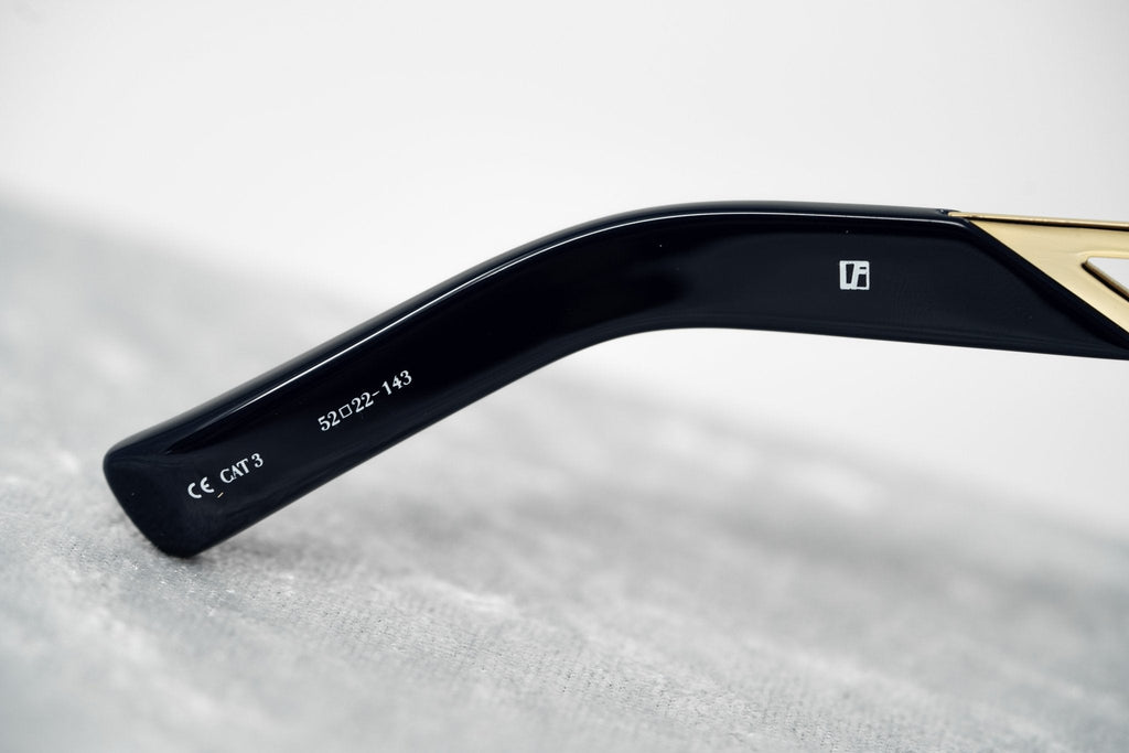 Erdem Ladies Sunglasses Cat Eye Navy and Grey