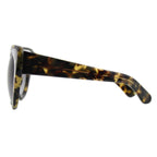 Erdem Ladies Sunglasses Cat Eye Clear Tortoise Shell and Grey
