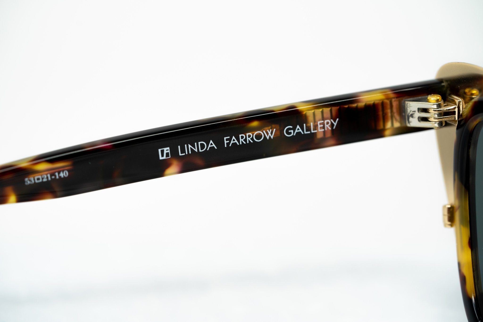 Erdem Ladies Sunglasses Cat Eye Gold Tortoise Shell and Grey