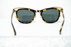 Erdem Ladies Sunglasses Cat Eye Gold Tortoise Shell and Grey