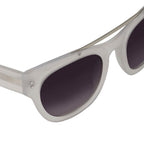 Erdem Sunglasses D-Frame White and Grey