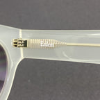 Erdem Sunglasses D-Frame White and Grey