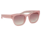 Erdem Ladies Sunglasses D-Frame Pink