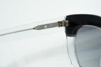 Erdem Ladies Sunglasses Oversized Clear Black and Grey