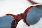 Erdem Sunglasses Red Marble and Blue
