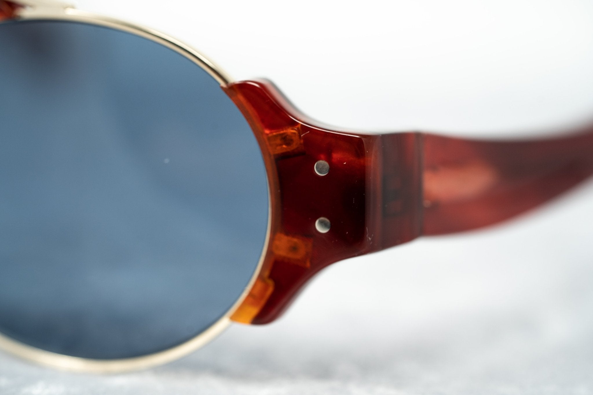 Erdem Sunglasses Red Marble and Blue
