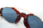 Erdem Sunglasses Red Marble and Blue
