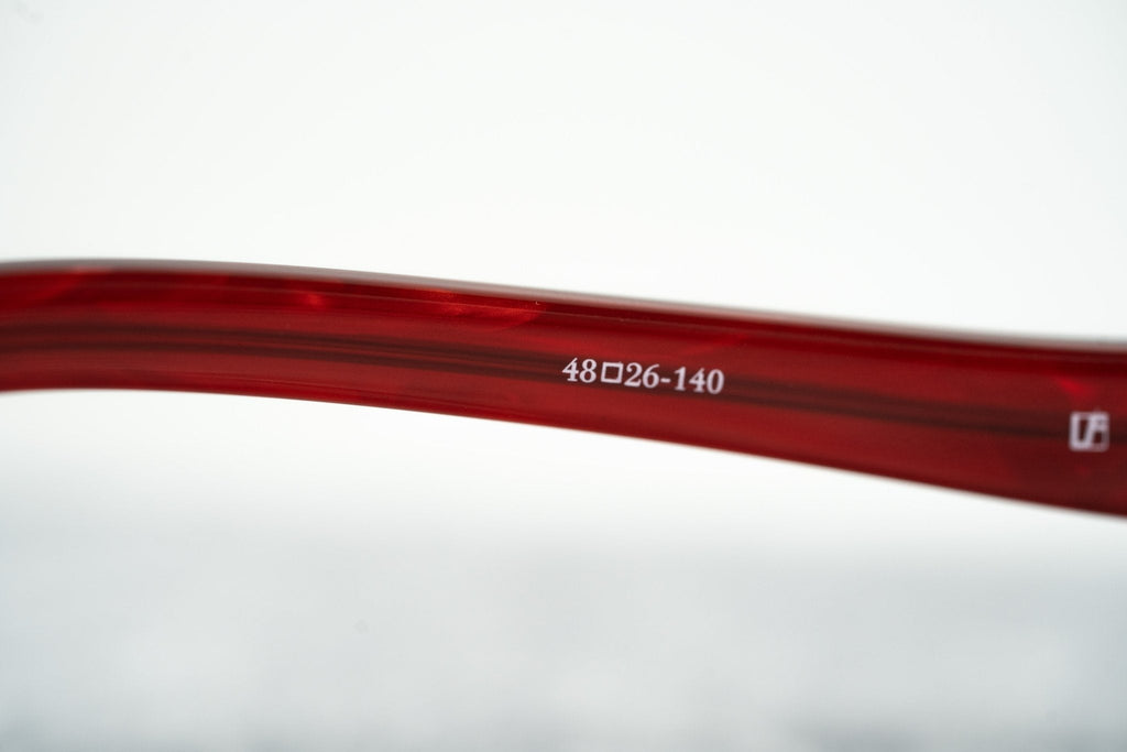 Erdem Sunglasses Red Marble and Blue