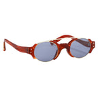 Erdem Sunglasses Red Marble and Blue