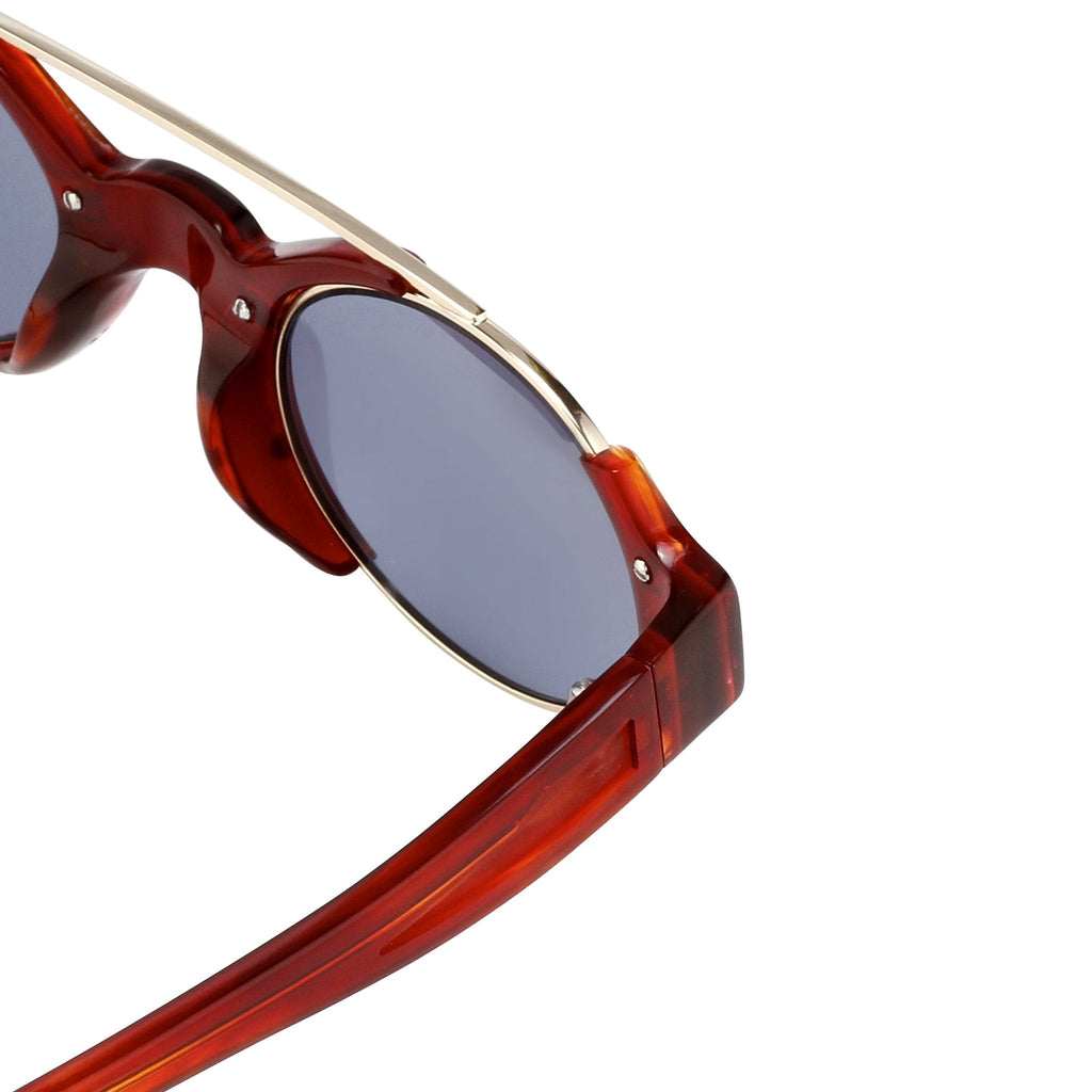 Erdem Sunglasses Red Marble and Blue