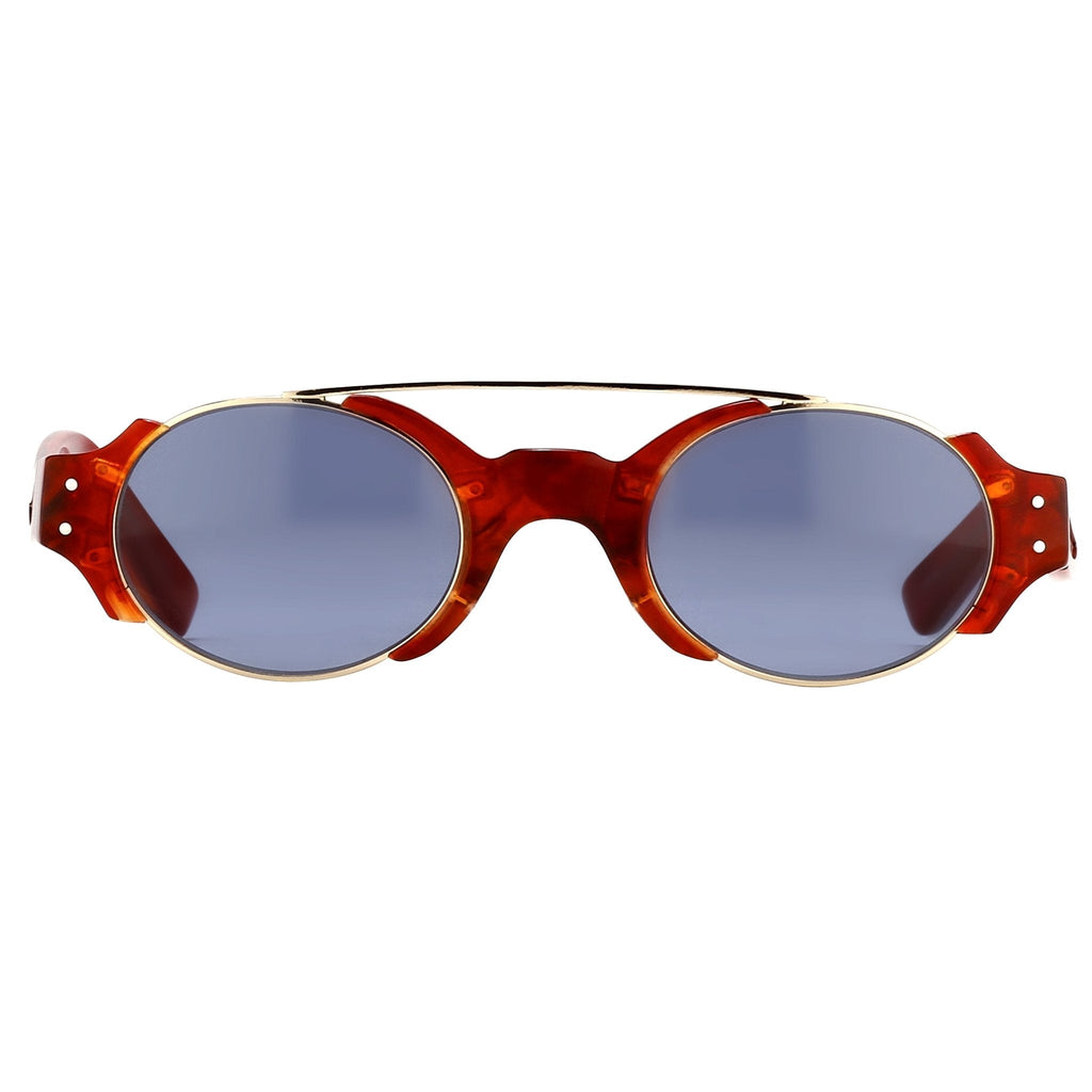 Erdem Sunglasses Red Marble and Blue