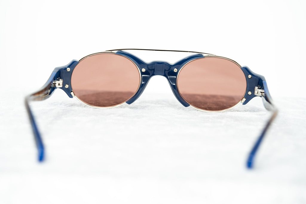 Erdem Sunglasses Royal Blue and Brown