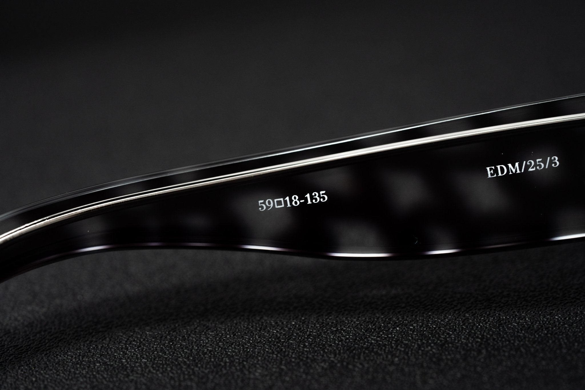 Erdem Sunglasses Black Purple Stingray Pattern and Grey