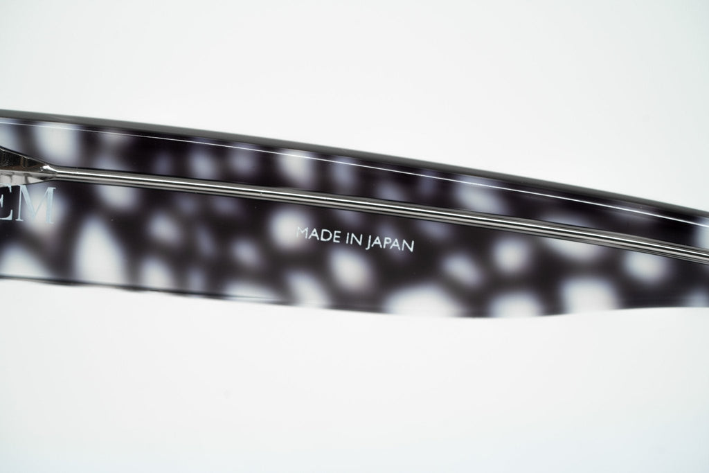 Erdem Sunglasses Black Purple Stingray Pattern and Grey