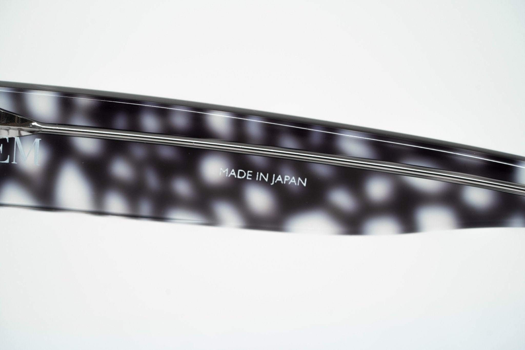 Erdem Sunglasses Black Purple Stingray Pattern and Grey