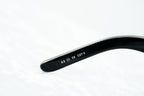Erickson Beamon Ladies Sunglasses Oversized Black and Dark Grey