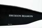 Erickson Beamon Ladies Sunglasses Oversized Black and Dark Grey