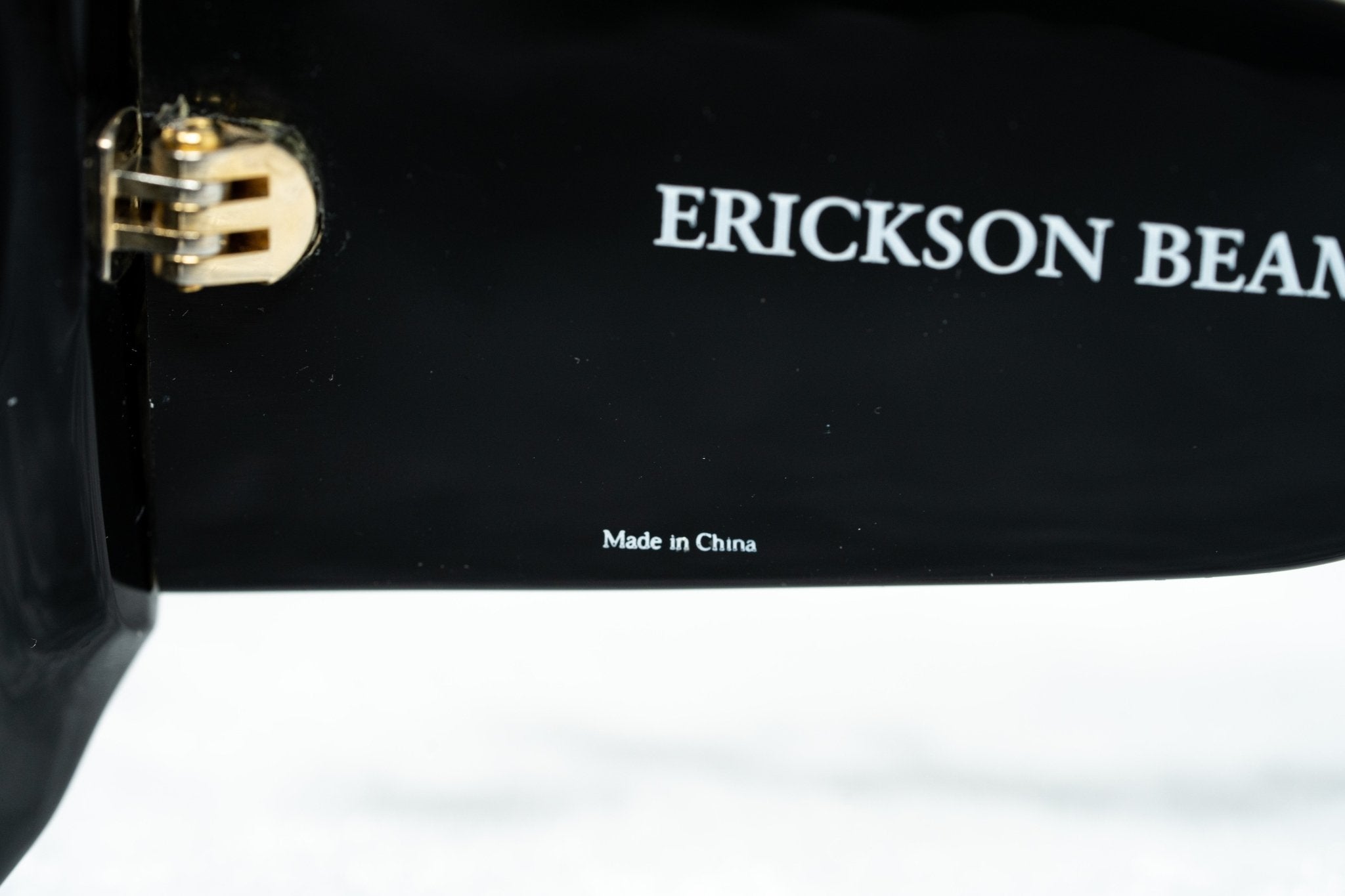 Erickson Beamon Ladies Sunglasses Oversized Black and Dark Grey