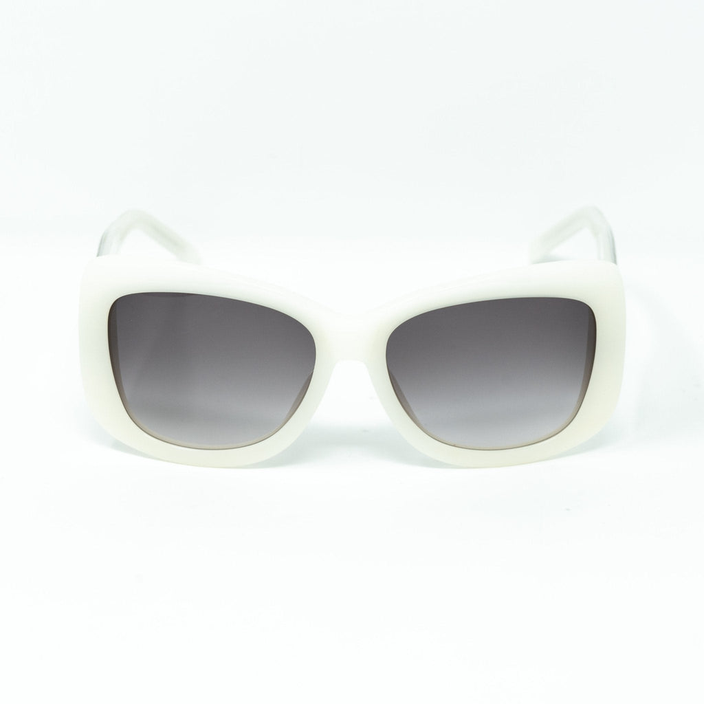 Erickson Beamon Sunglasses Oversized Silver and Grey