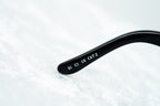 Erickson Beamon Sunglasses Rectangular Black and Dark Grey
